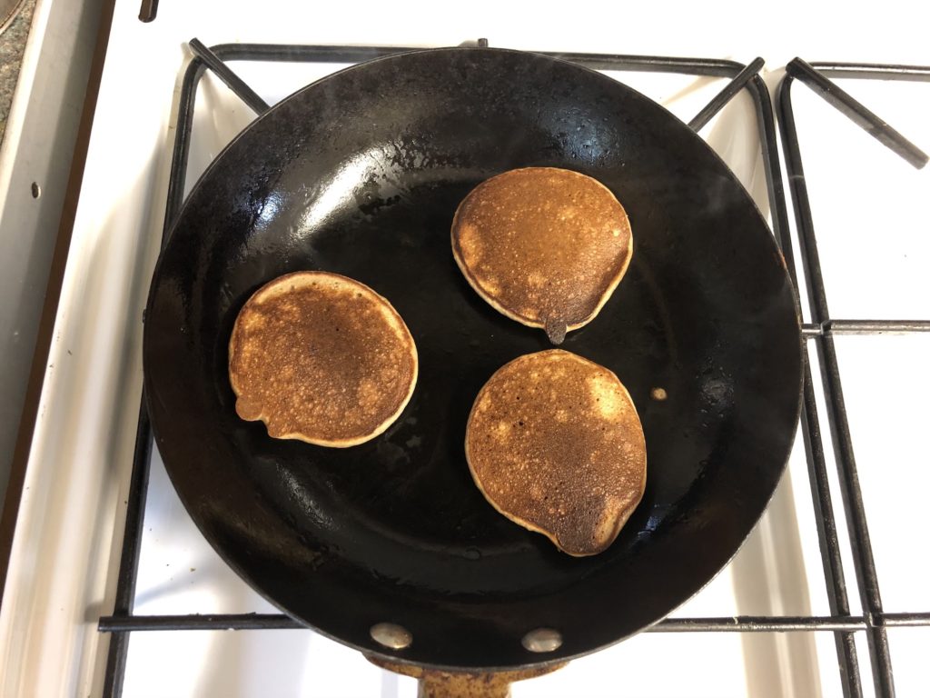 Finished Pancake Cooking