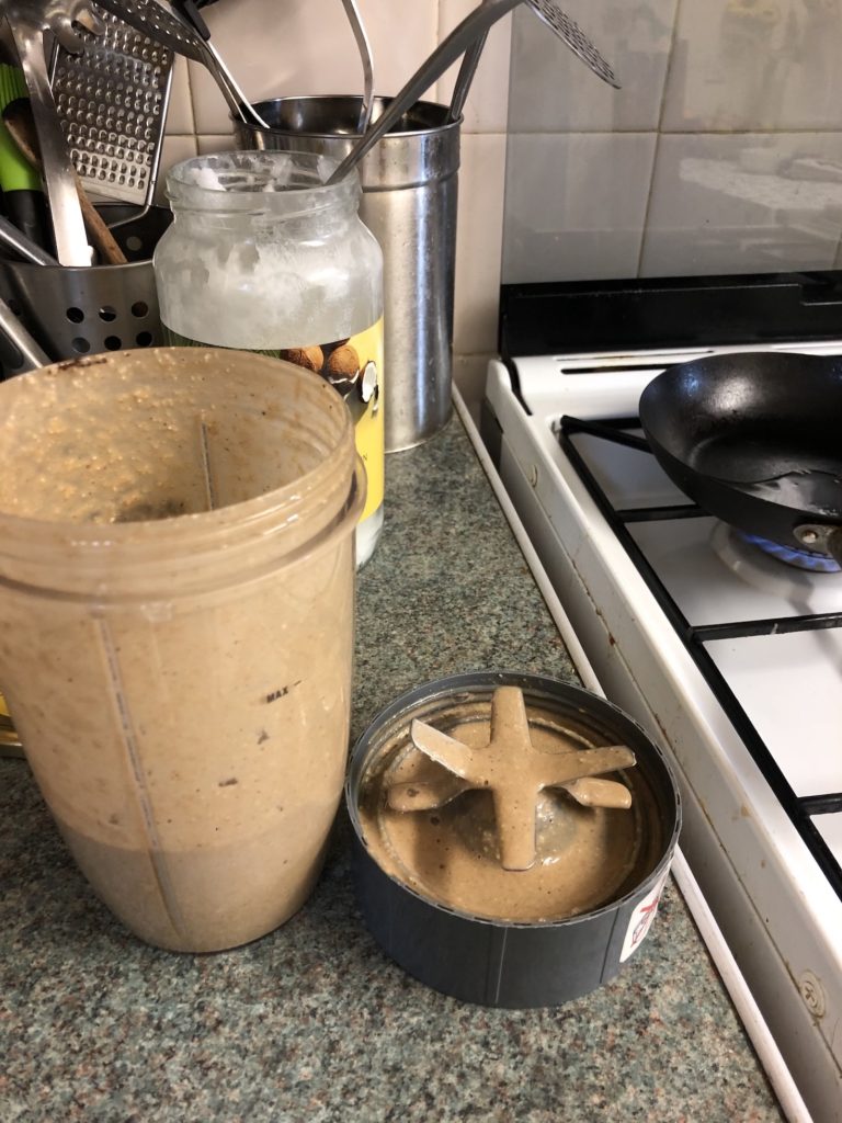 Nutribullet with Pancake Mix